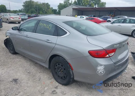 2015 Chrysler 200 Lx from USA, damaged, VIN 1C3CCCFBXFN682562